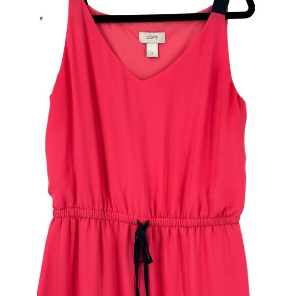 Loft Factory Dress Womens Size Medium layered Drawstring Straps Coquette Fairy - Picture 4 of 9